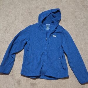 L.L. Bean Men's Hooded Blue Jacket